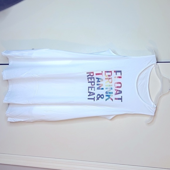 Pretty White summer dress thank top - Picture 3 of 7